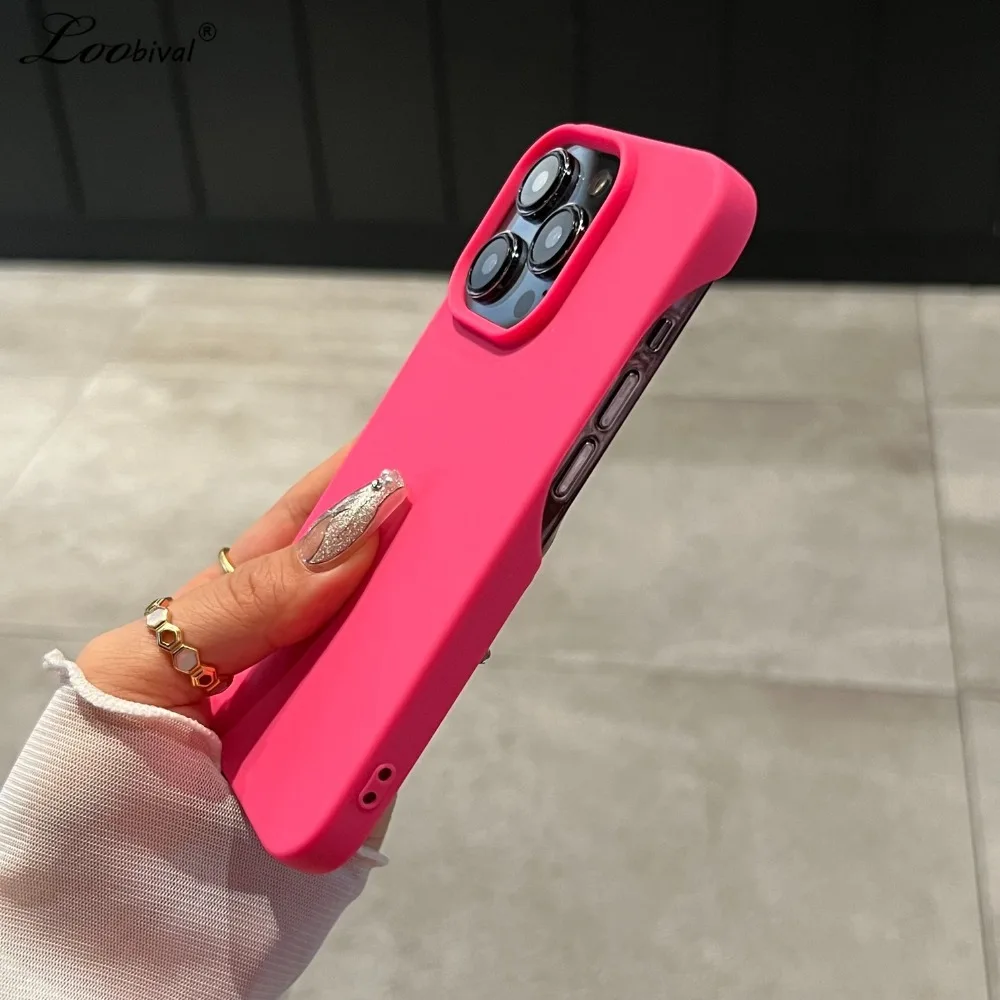 Sleek Matte Candy Solid Color Fluorescent Soft TPU Phone Case