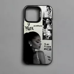 Ariana Grande Singer - Themed Anti - Fall Matte Phone Case for iPhone 16e (CYB - 313H25876A1)