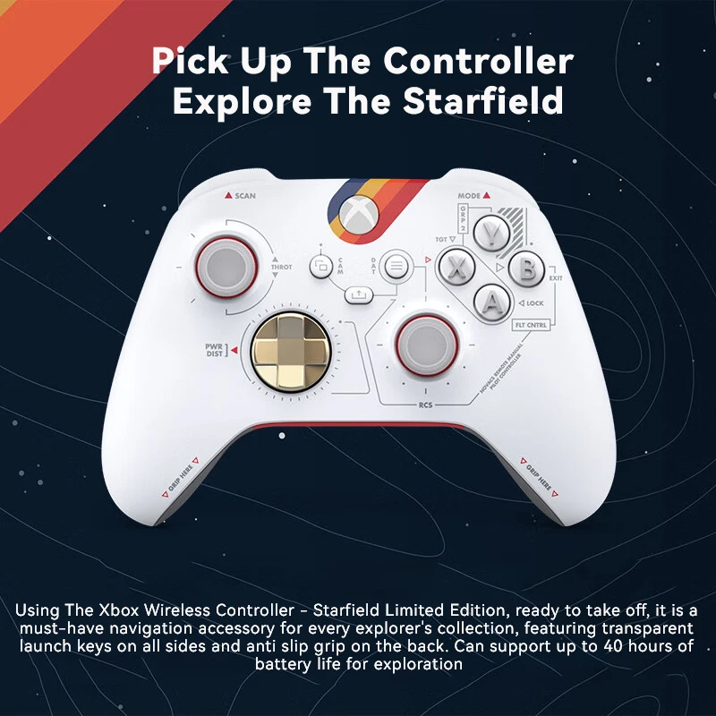 Cuffie Xbox Wireless (Starfield Limited Ed)