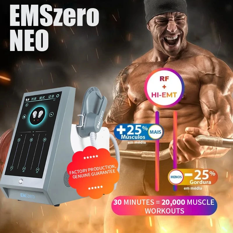 

Ems Zero Neo Tesla RF 2024 Machine Professional Hi-emt Body Sculpt 6500W Emszero Muscle Stimulator Slimming Portable DLS-EMSlim