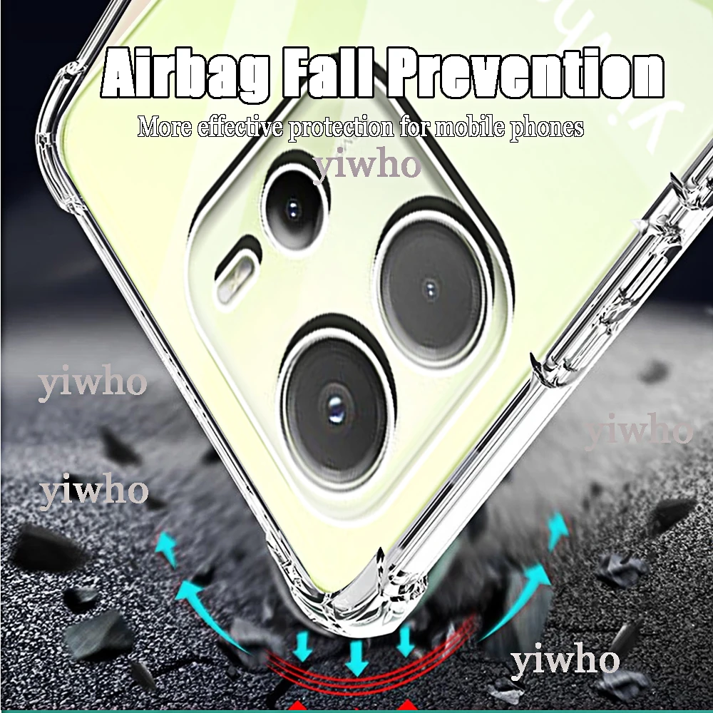Shockproof Transparent Back Phone Case