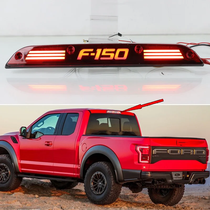 

Автомобильный светодиодный задний отражатель для Ford Raptor F-150 F150 2016-2021, индикатор последовательности сигнала, задний фонарь, стоп-сигналы для бампера
