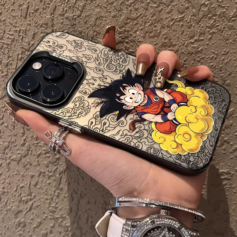 Anime Goku Flying Nimbus Phone Case - Vibrant Design