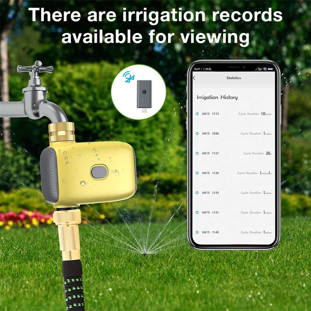 Tuya Smart BT Zigbee APP Control Watering Timer Automatic Drip Irrigation Controller Smart Water Valve Automatic Watering System 1