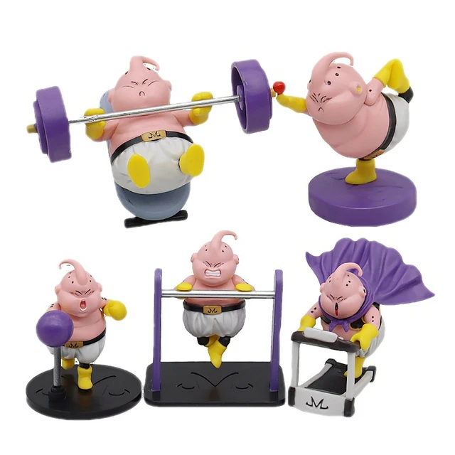 Dragon ball figura de ação gordo majin buu modelo decoração ornamento  brinquedos crianças presentes coleção - AliExpress