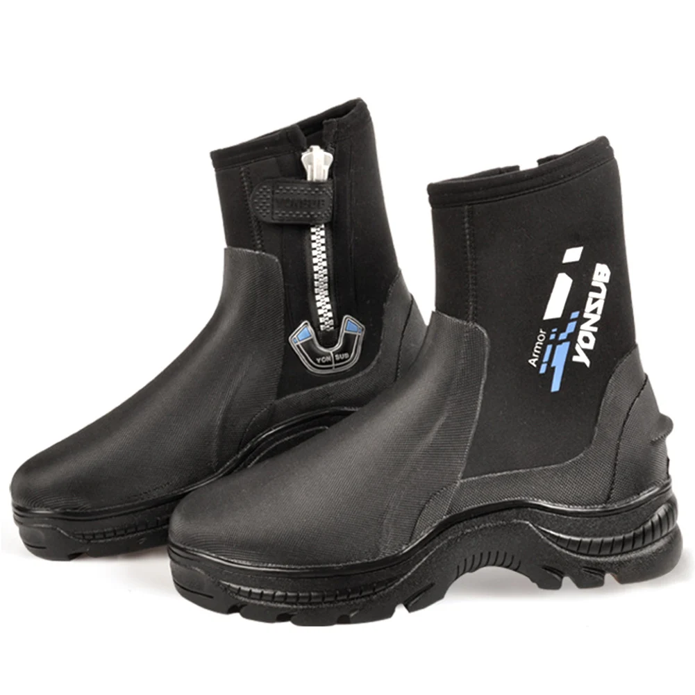 Diving Boots Neoprene Dive Boots Fishing Kitesurf Equipment Anti-Slip Rubber Sole Surf Scuba Diving Swimming 1 Pair water shoes aqua shoes diving shoes