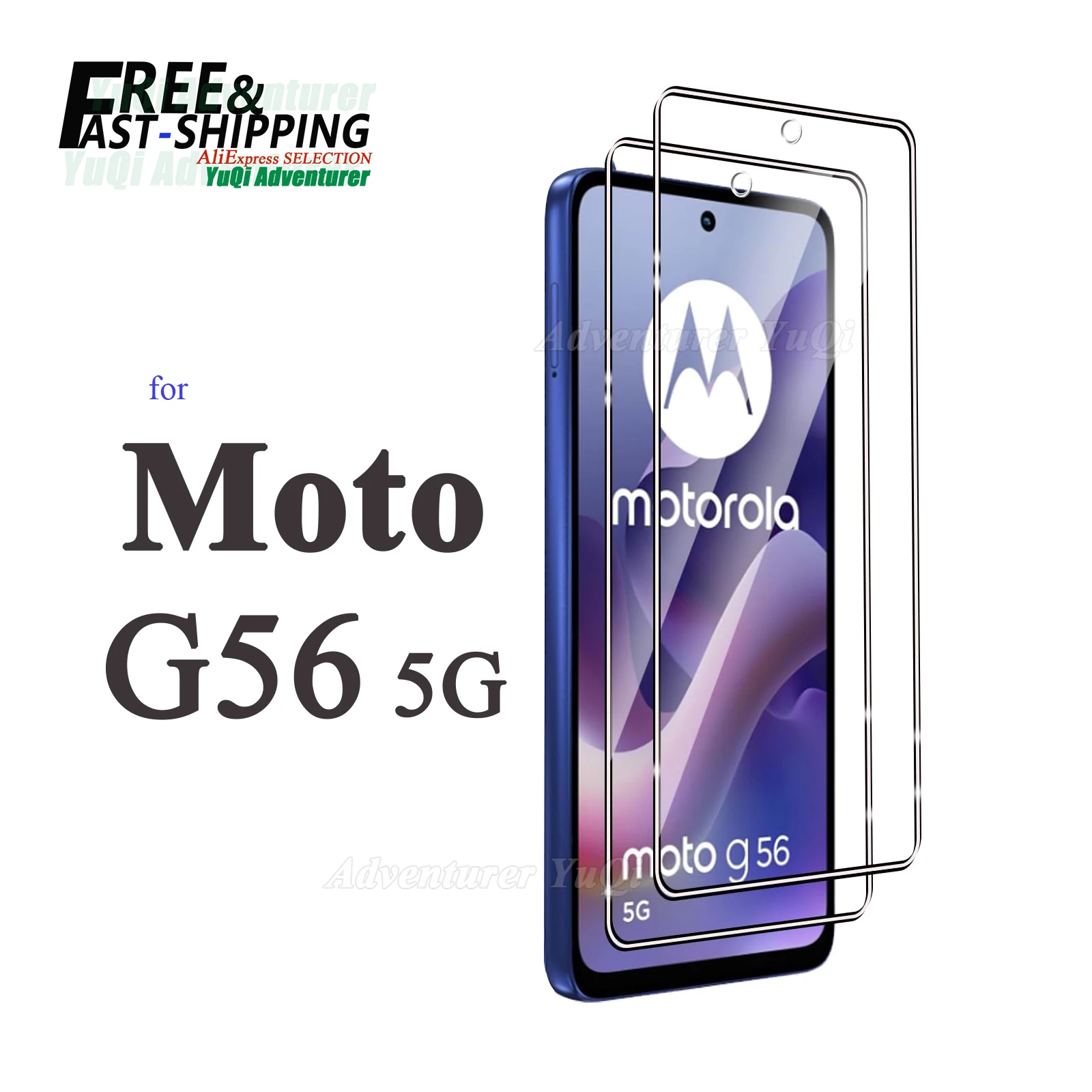 Ultra Clear 9H Tempered Glass Screen Protector - 6.72 Anti-Scratch, Case-Friendly