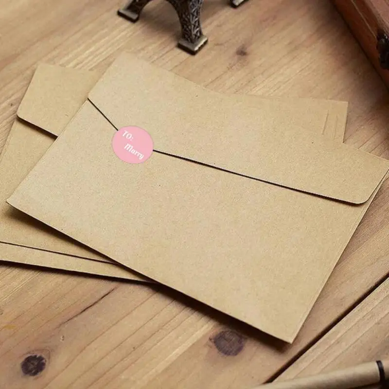 Color Multi-use Cute Love Pentagram Shape Scratch Card Sticker Postcard Wedding Gift Self-adhesive Coating Sticker