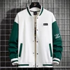 10XL Plus Size Baseball Jacket Men Fashion Casual Patchwork Jacket Coat Male Varsity Jacket Coat Big Size 10XL 3