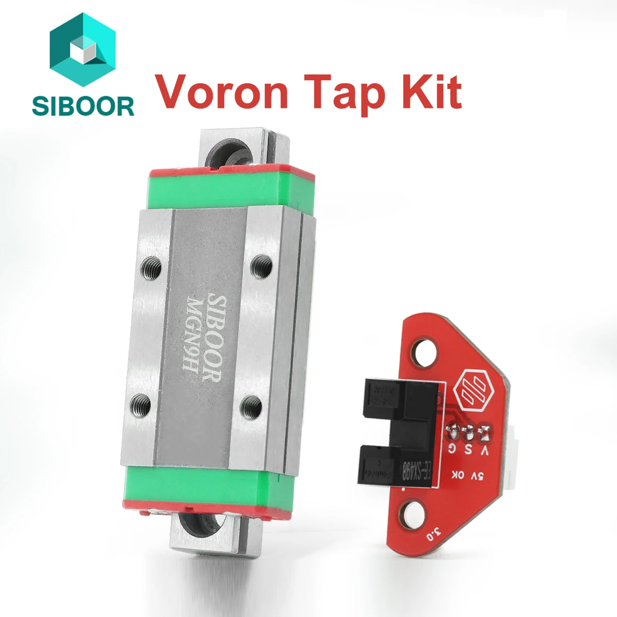 Voron Tap V1 Voron 2.4 Voron Trident Hotend Tap Rail Kit MGN9 Rail Carriage High-precision Leveling Sensor PCB 3D Printed Part