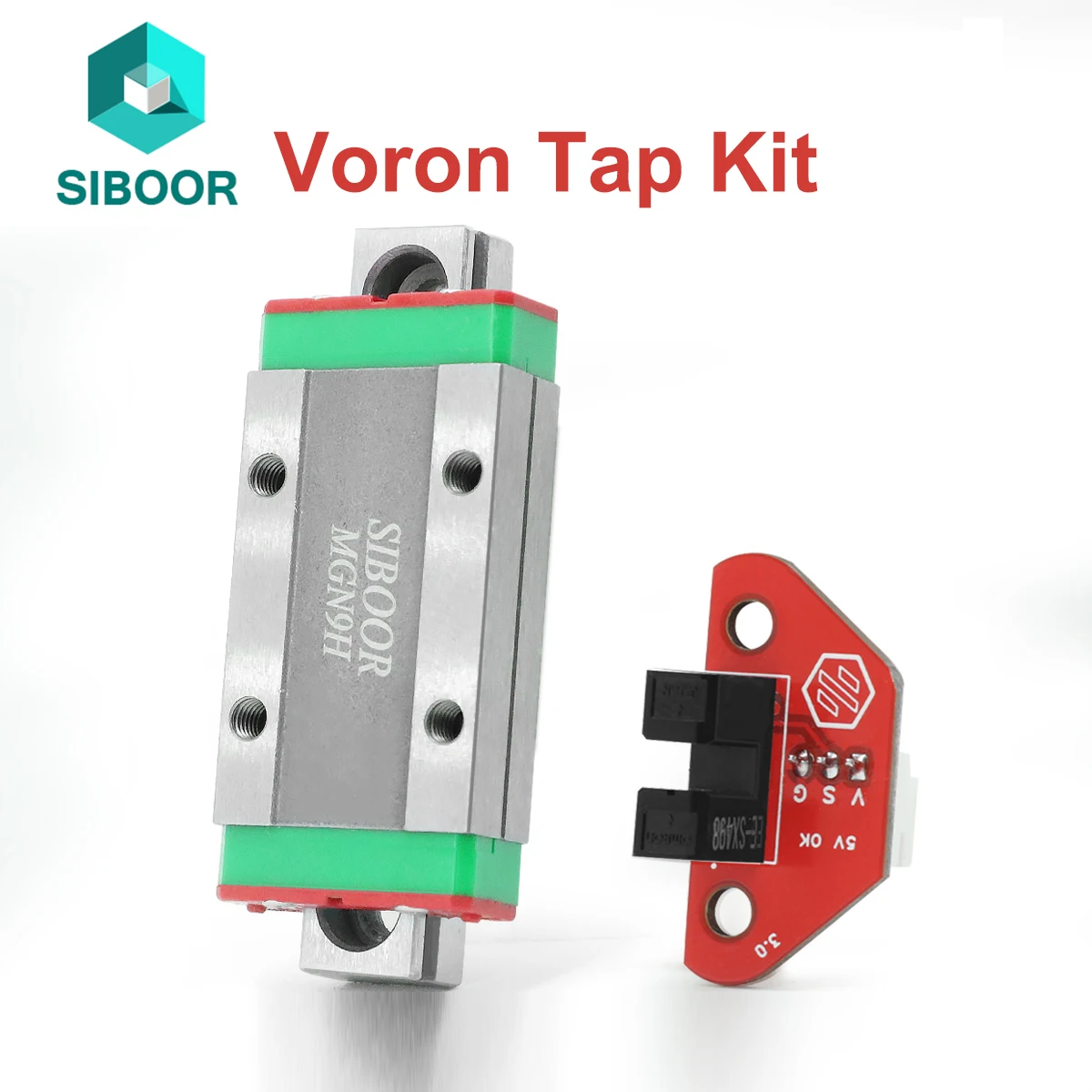 Voron-extrusora Torneira v1 Voron 2.4 Voron Tridente Hotend Mgn9 Transporte Ferroviário Sensor de Nivelamento de Alta Precisão Pcb 3d Parte Impressa