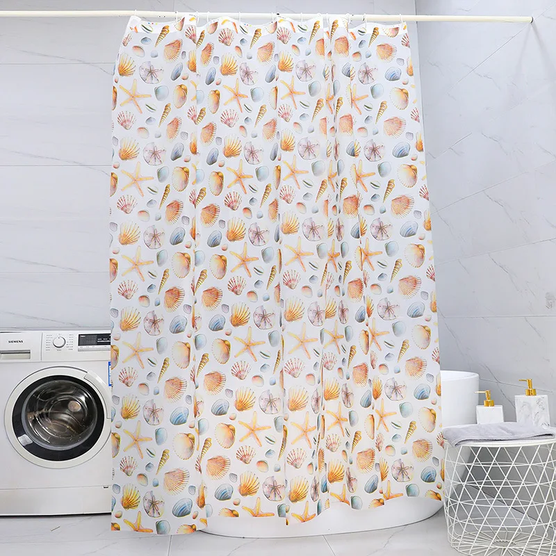 Shower Curtain PEVA Waterproof Bathroom