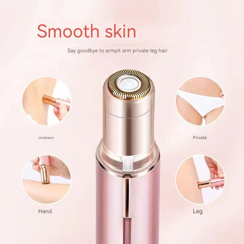 Facial Beauty Instrument Beauty Instrument Electric Portable Shaver Lipstick Epilator Shaving Multifunctional Hair Removal Device