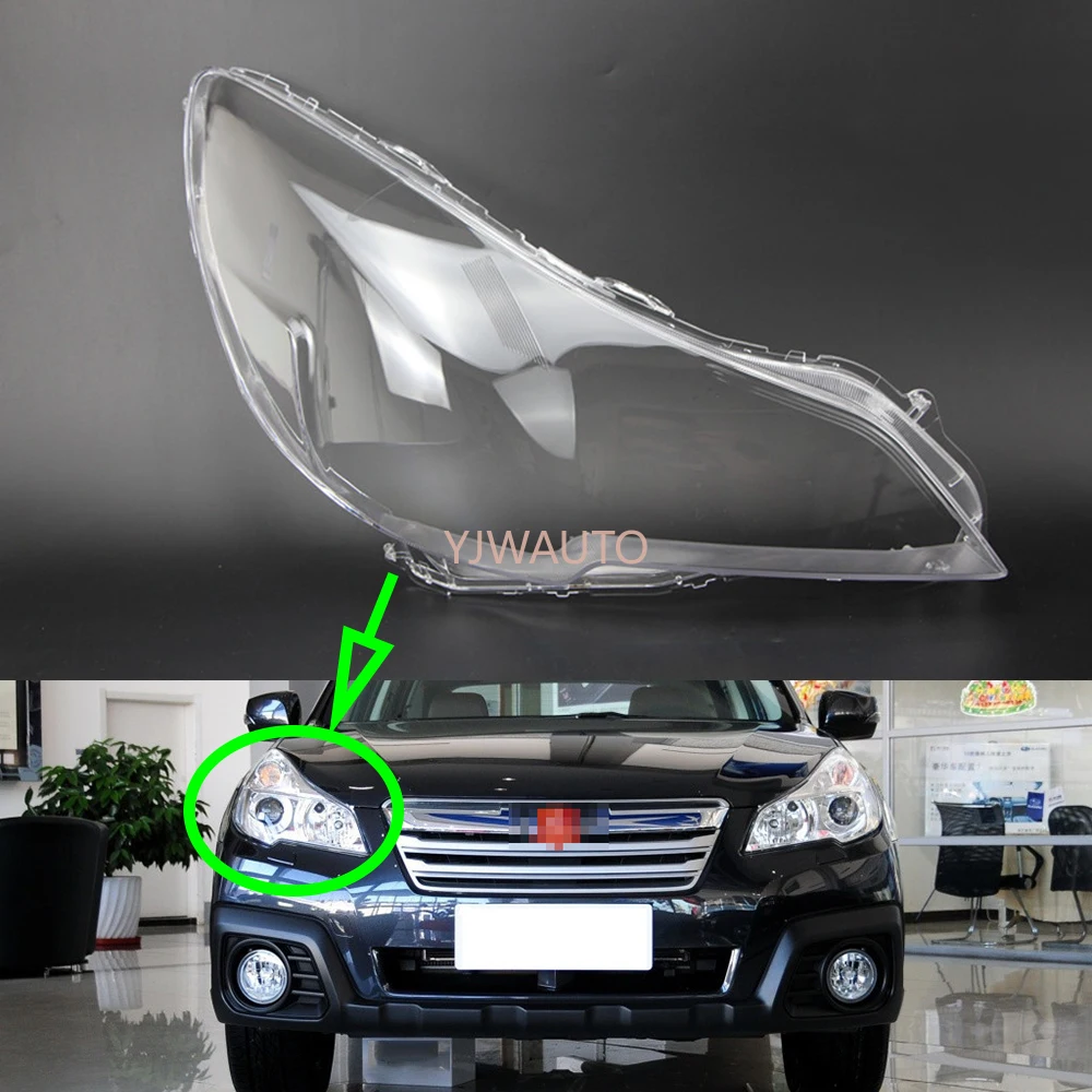 

Передний абажур для передней фары автомобиля для Subaru Outback 2010 ~ 2014