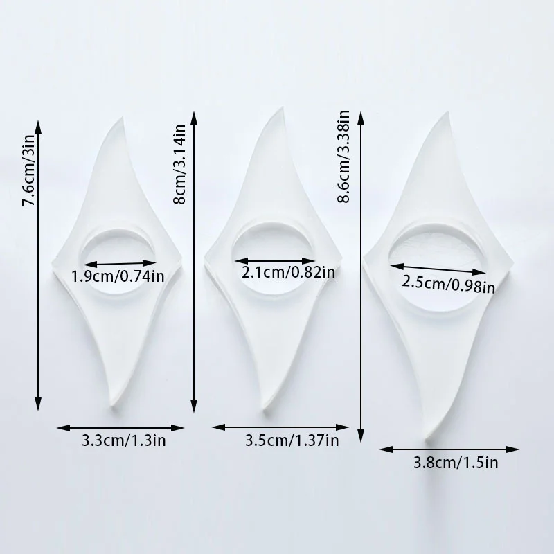 Multi-function Acrylic Thumb Book Holder Bookmark 1PC