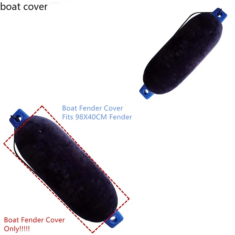 Boat Fender Cover For Center Rope Tube Style for 400mm x980mm /15.8 inches x 38.6 inches (G5) boat Fenders