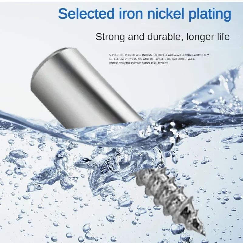 10/15/25 Set Screws Drywall Self Tapping Bolt Screw Rubber Sleeve Hand Tools Layer Tool Boxs Pressure Plate Bracket Socket Homes