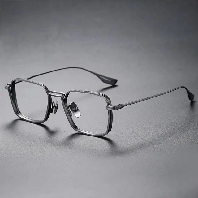 Lunettes de bureau Anti-lumière bleue, monture métallique, lunettes optiques pour femmes et hommes, blocage des rayons bleus, Protection des yeux 1