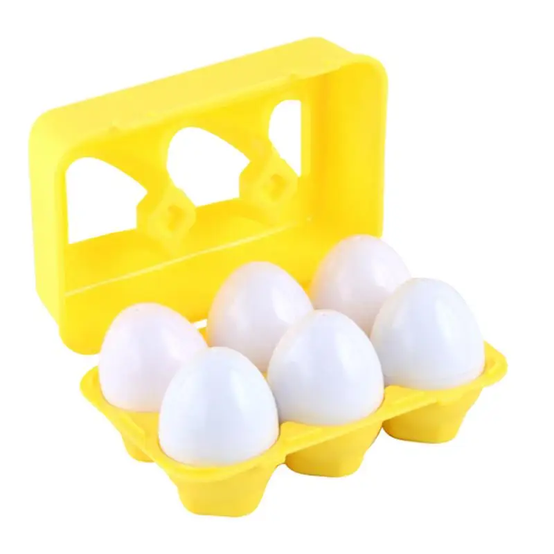 

Shape Puzzle Egg Toy Color Shape Puzzle Egg Toy Baby Early Educational Toy Color And Shape Recognition Game 6 Eggs Toy Set For