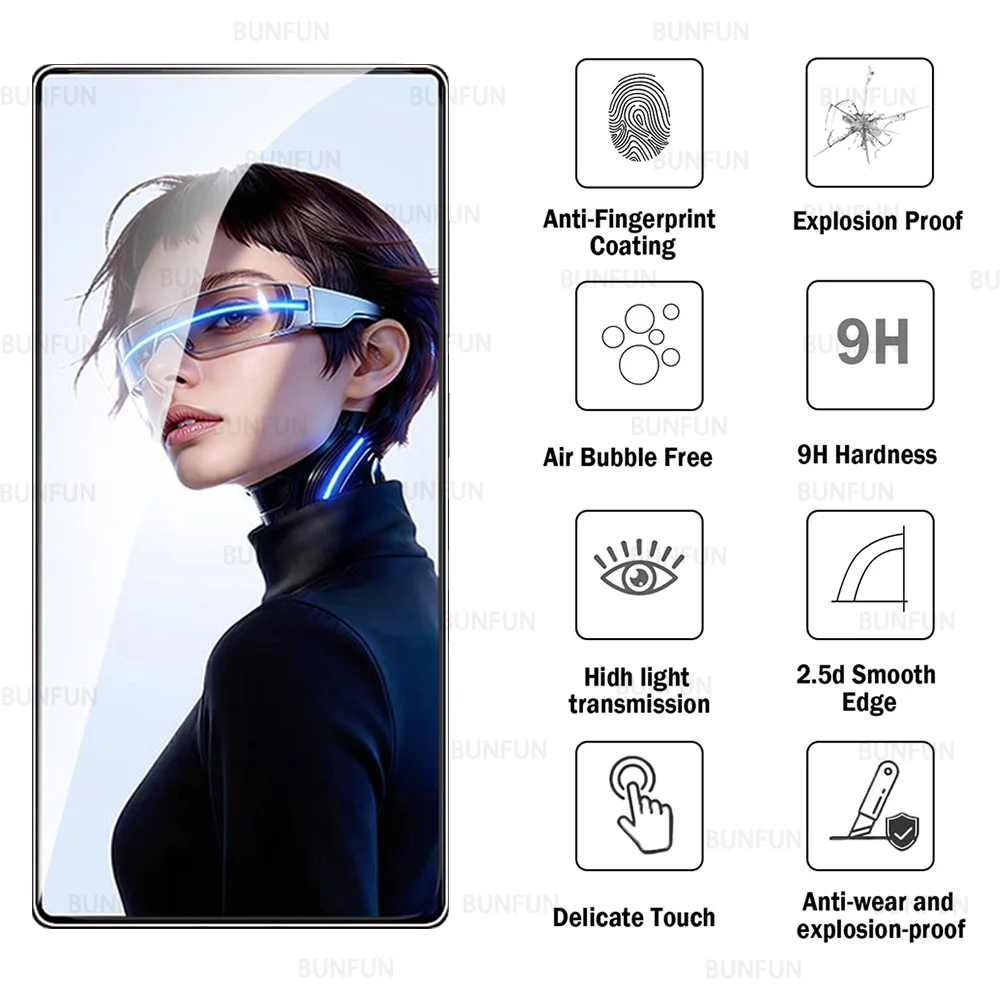 5-Pack HD Tempered Glass Screen Protector