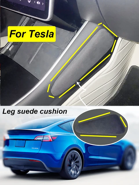 Coussin de genou de voiture avec Console centrale, Support universel de  cuisse, accessoires d'intérieur automobile pour Tesla modèle 3/Y