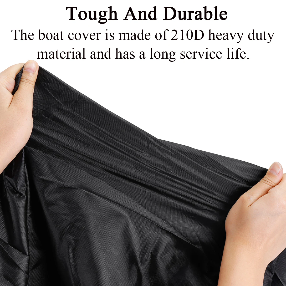 210D 3.5-4.5m Trailerable Heavy Duty Open Boat Cover Fishing Runabout Waterproof boat cover fishing boat cover