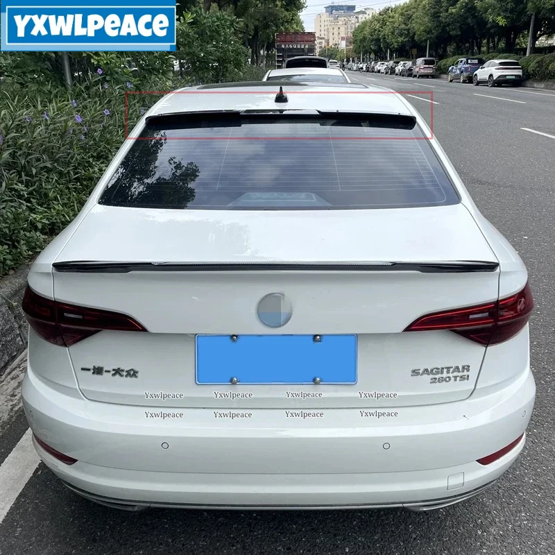 SpoilerKing Rear Window Spoiler For Volkswagen Jetta 2011-2018 - Unpainted Polyurethane