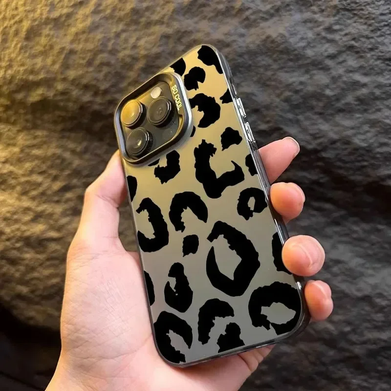 Leopard Print Matte Case for iPhone thumbnail 8