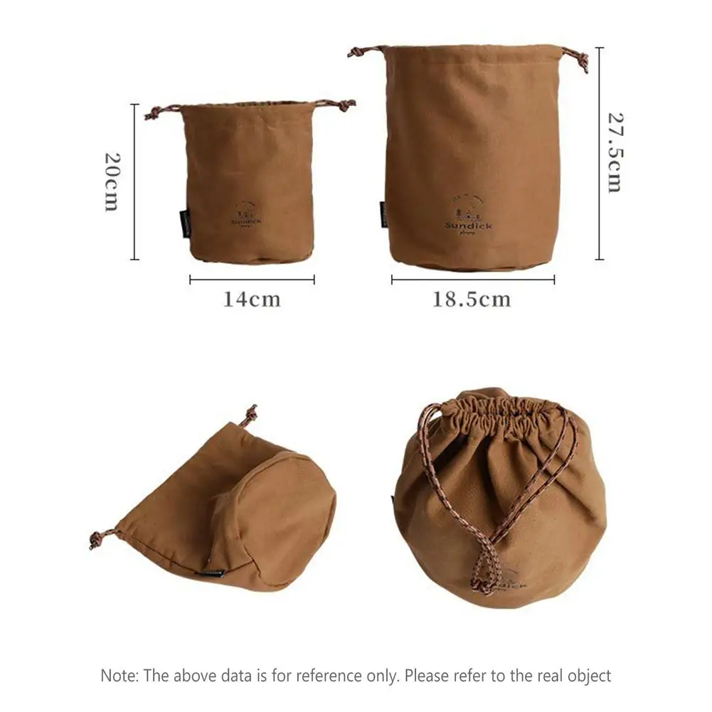 Outdoor Camping Cutlery Storage Bag Compartment Sundries Storage Bag Camping Equipment Supplies Camping Storage Bag