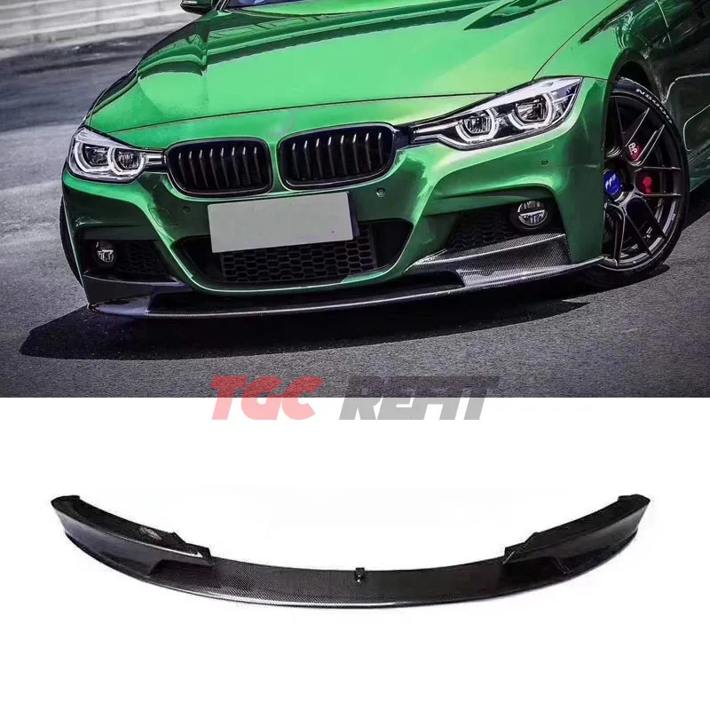 

Губа из настоящего углеродного волокна для BMW 3 серии F30 F35 M-tech, передний сплиттер из углеродного волокна, высококачественный передний спойле...