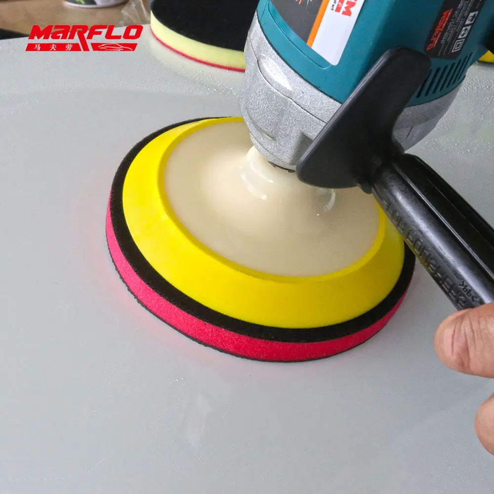 Magic Clay Bar Polishing Pad Medium Car Detailing Sponge Auto Polishing Tools Marflo Car Cleaning Wax Applicator Paint Care 6
