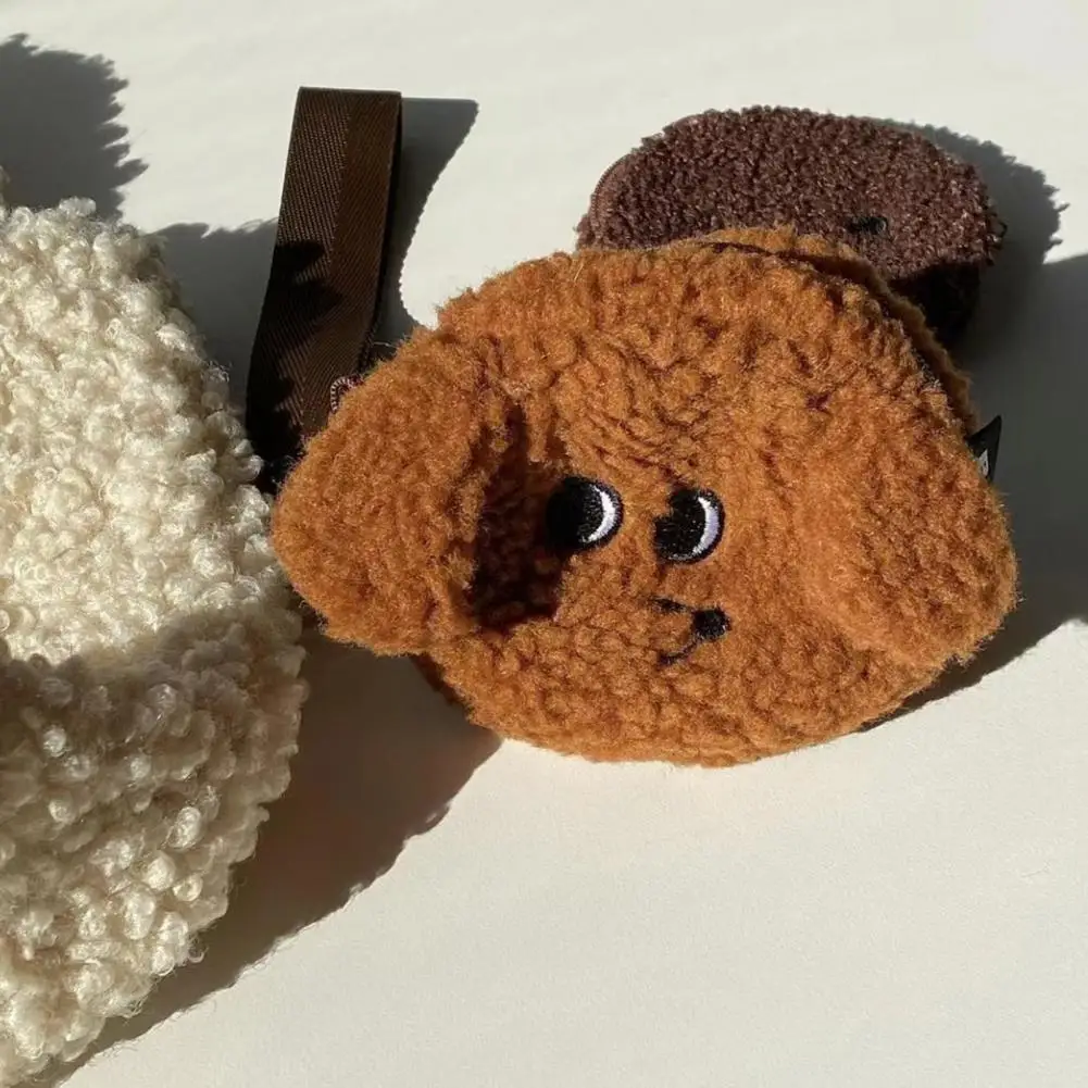 

Легкая сумка-держатель для уборки, модная плюшевая Сумка-дозатор для уборки собак с очаровательным мультяшным дизайном, милая игрушка, держатель для домашних животных