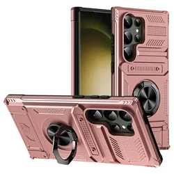 Custodia Wallet Magnetica Premium con Anello Rotante e Protezione Antishock Heavy-Duty