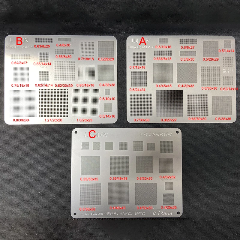 90Mm Alumínium Ötvözet Bga Reballing Station Bga Reball Kit Mágnesesség