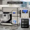 6-IN-1  ,  Display Kitchen Electric Mixer, 6.5QT Stainless Steel Bowl Mixer, Multi-Function Kitchen Mixer With Doug 6