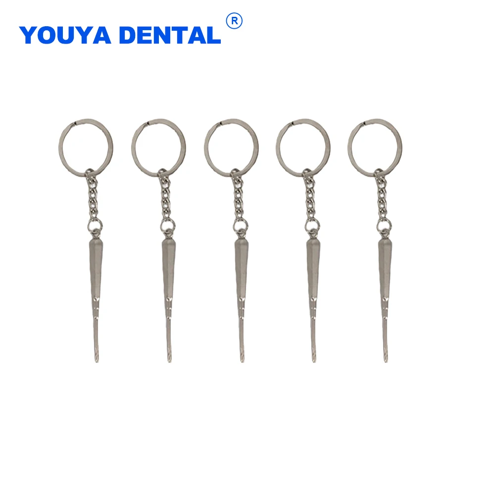 

Dental Keychain Metal Alloy Dentist Jewelry Keyring tooth key chain attractive dental care assistant gift Birthday