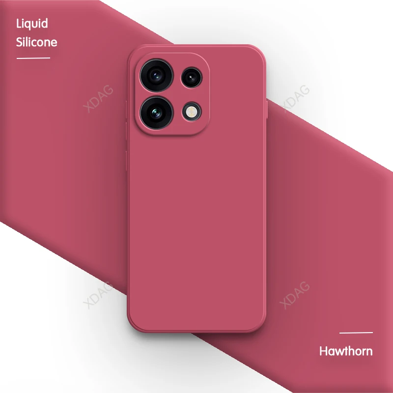 Sleek Liquid Silicone Phone Case - Original Square Design