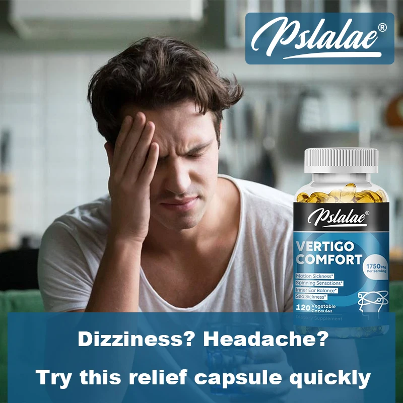 Vertigo Comfort Capsules-Inner Ear Balance Relieve Vertigo Dizziness Tinnitus vertigo comfort capsules