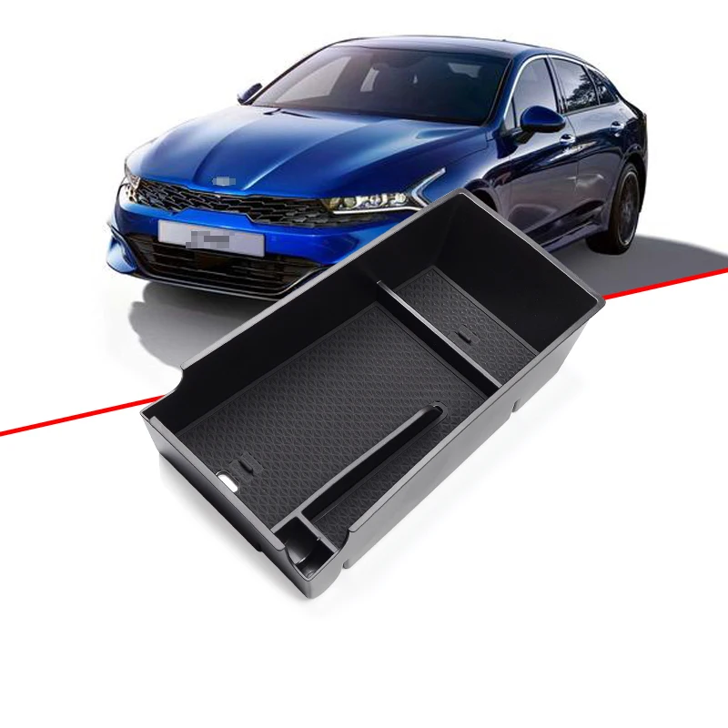 car Armrest Storage Box Container tray Case plate organizer for kia