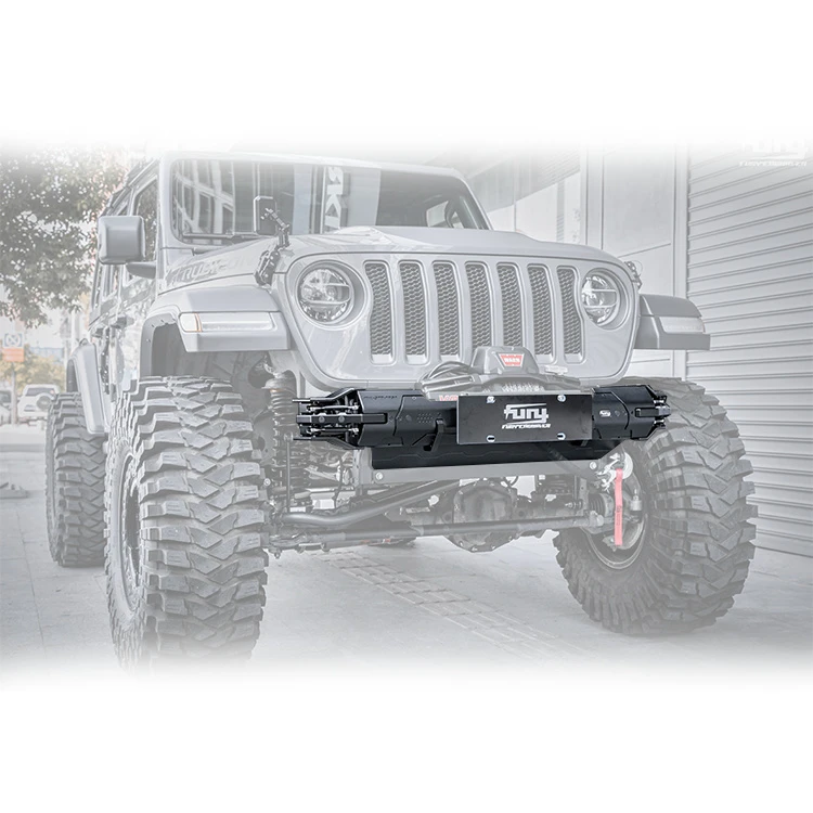 Fury 2018 2019 2020 2021 car CNC parts accessories Aluminum Front bumper  For Jeep Wrangler JL| | - AliExpress