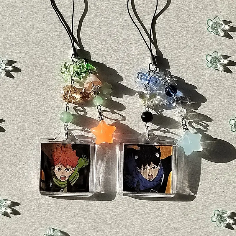日向翔陽 + 影山飛雄 -ハイキュー キーホルダー - AliExpress