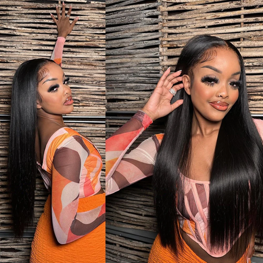 Invisi-Drawstring Snug Fit 360 Wear And Go Glueless Full Hd Lace Front Wig Pre-Bleached Knot Vietnamese Straight Human Hair Wigs lace front wig human hair wigs 360 lace wig