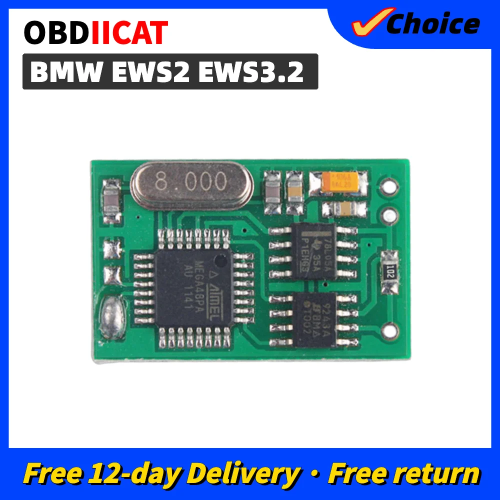 OBDIICAT-EWS IMMO Иммобилайзер Авто EWS2 EWS3.2 эмулятор для BMW E34 E36 E38 E39 E46 Авто EWS IMMO Иммобилайзер