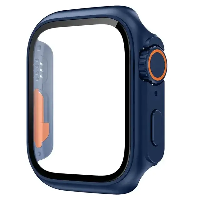 Tempered Glass+Case For Apple Watch 11 10 46mm 42mm Ultra 3 49mm Screen Protector Cover iWatch 9 8 7 6 5 SE 45mm 41mm 44mm Shell - Image 26
