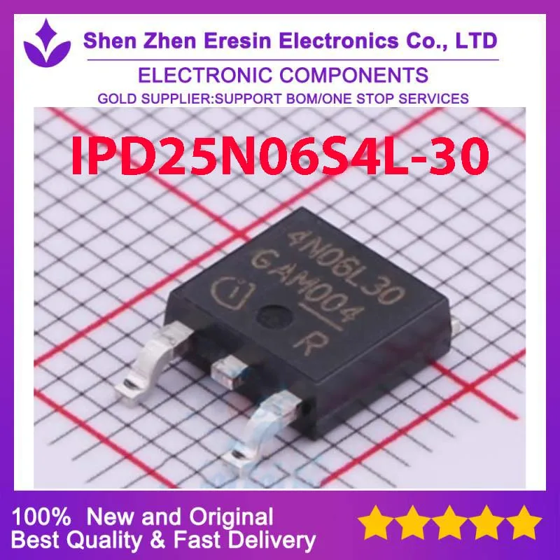 

Free shipping 5PCS/LOT IPD25N06S4L-30 TO252-3 New and original