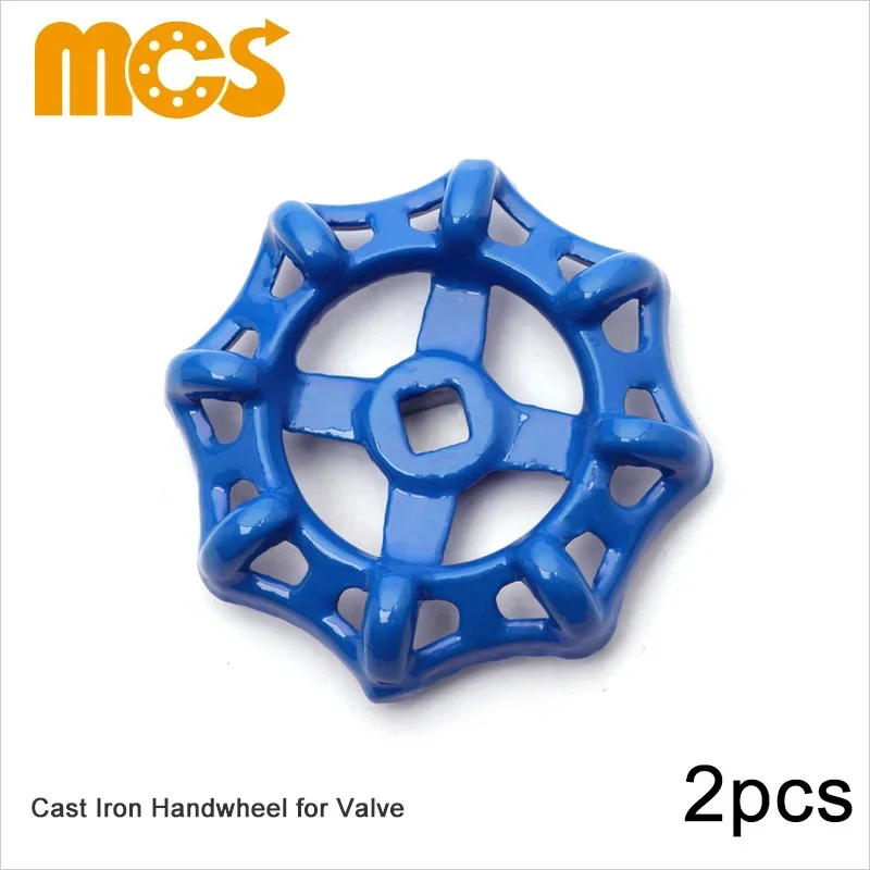 2pcs Shutoff Valve Handwheel Cast Iron Square Hole 5x5 6x6 7x7 8x8 9x9 10x10 11x11 PPR Pipe Fittings Faucet Spigot Handles