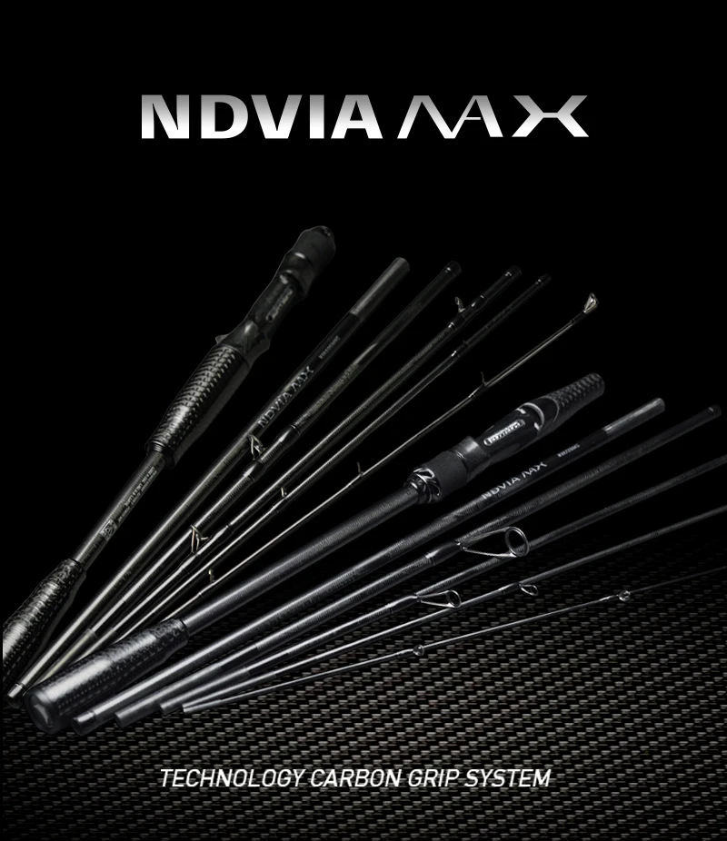 PURELURE NDVIA MAX Travel Ajing Eging Fishing Rod Cast/Spin 6
