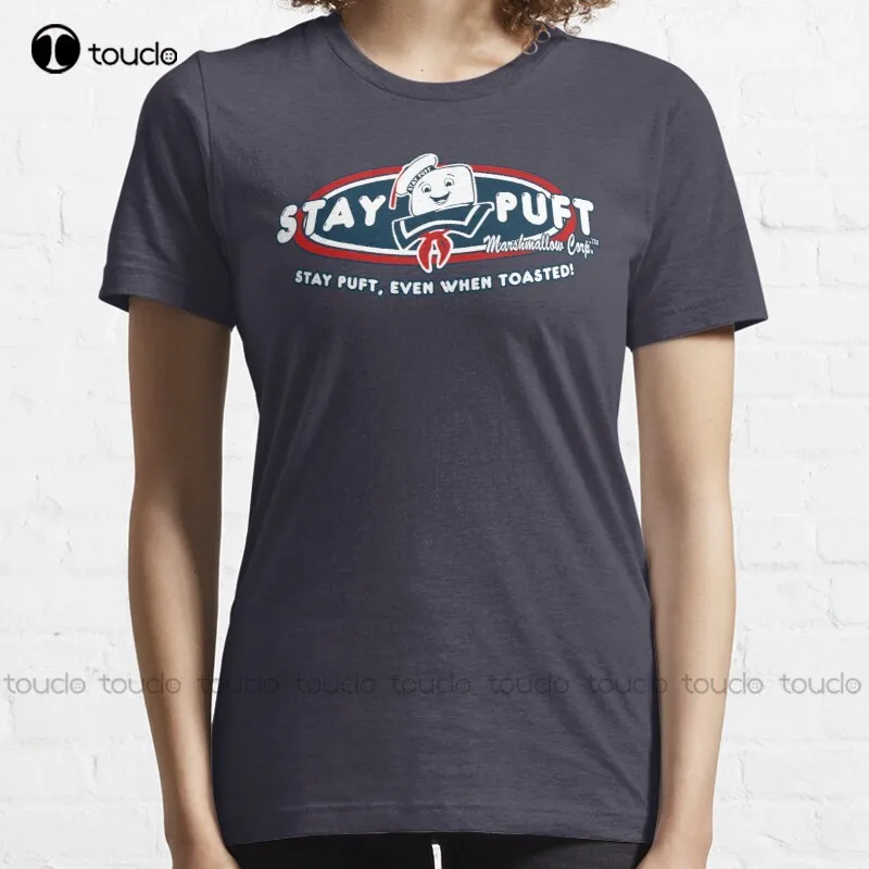 

New Stay Puft - Even When Toasted! T-Shirt Cotton Tee Shirt Grandma Shirt Custom Aldult Teen Unisex Digital Printing Tee Shirt