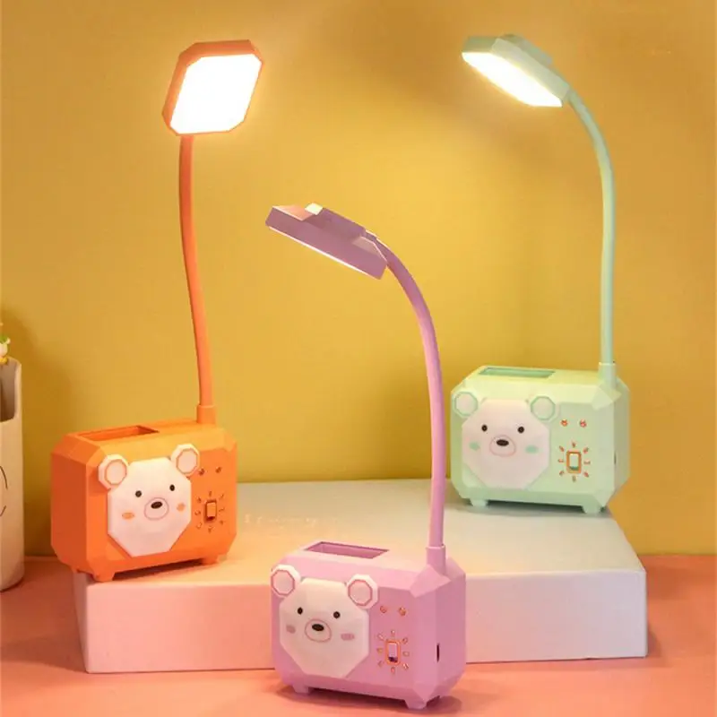 

Desk Light Toggle Switch New Desktop Usb Charging Learning And Reading Bedroom Decoration Night Light Abs Led Multifunctional