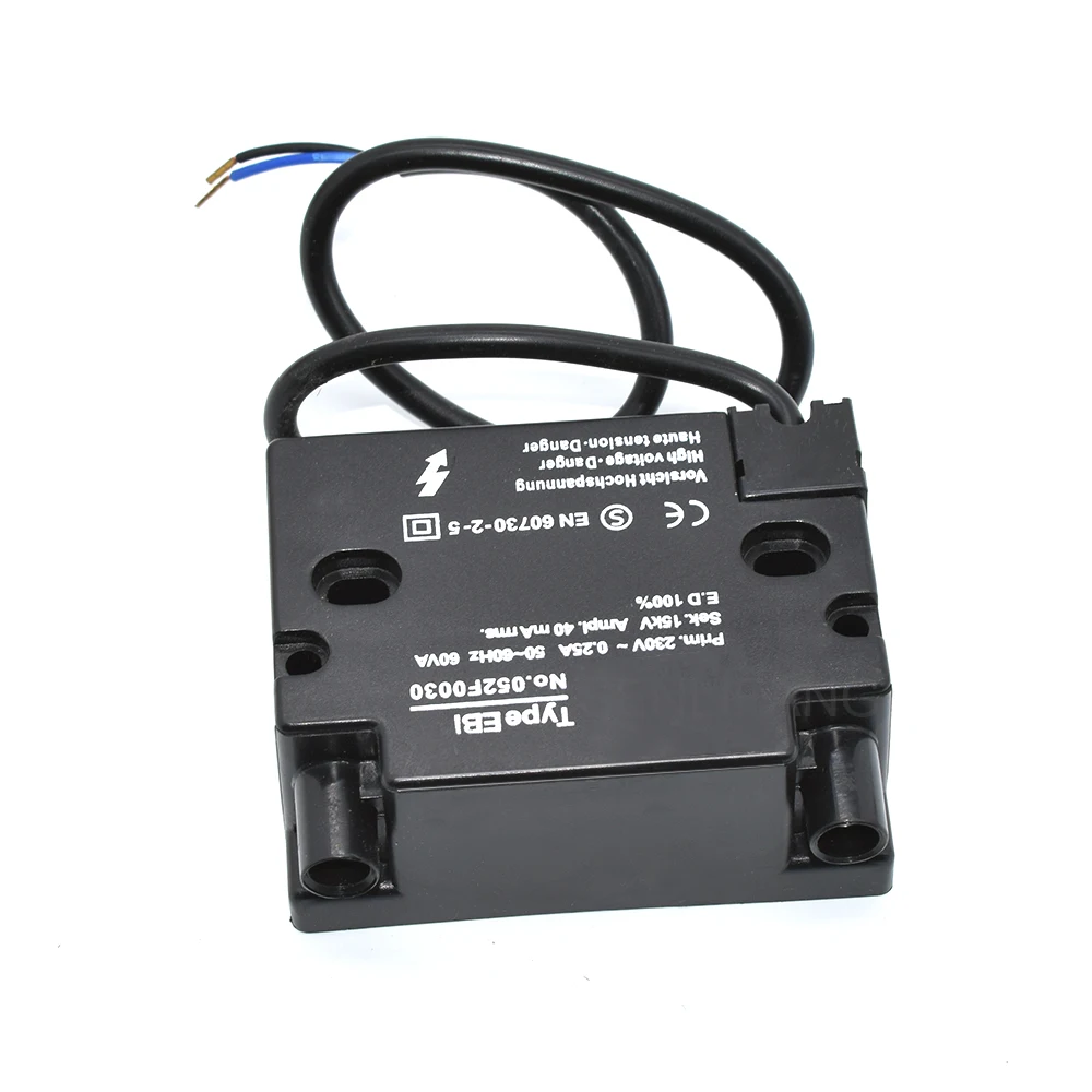 para o tipo do Queimador de Gás Ebi No.052f0030 230v 0.0.25a 5060hz Sek.15kv Danfoss 15kv Igniton tipo Transformador Ebi 052f0030 Novo - Image 2